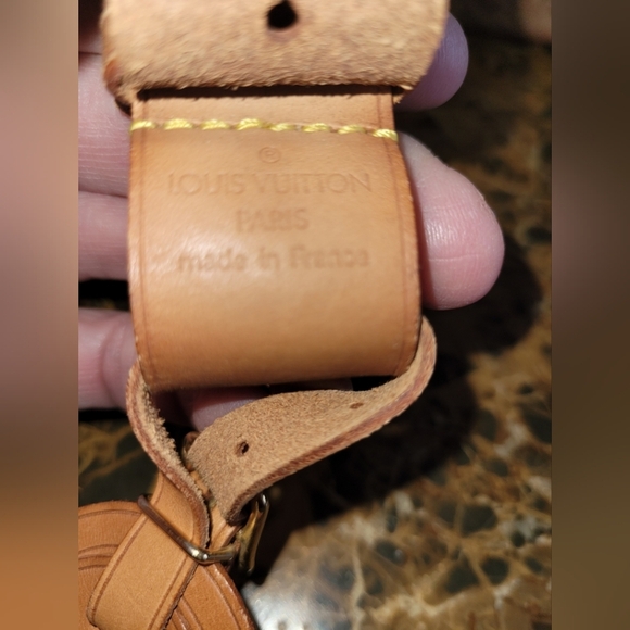 Louis Vuitton Tan Luggage Tag - Picture 3 of 4